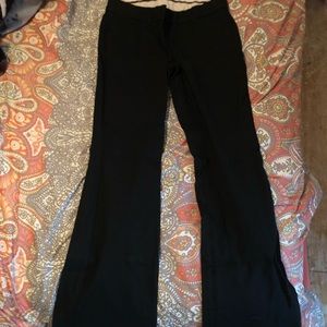 black slacks